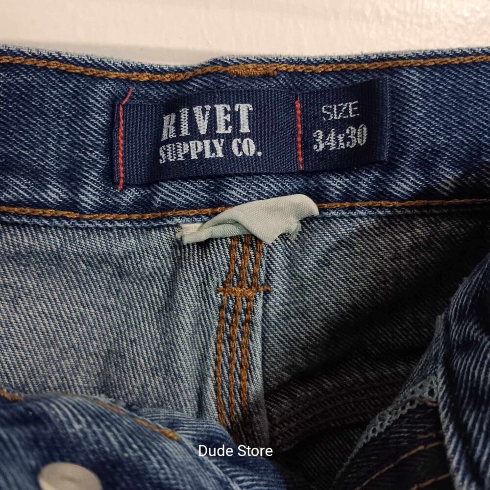 Rivet Supply Company Baggy Jeans - Size: 34" x 24" (NOT 30") - Picture 2 of 3